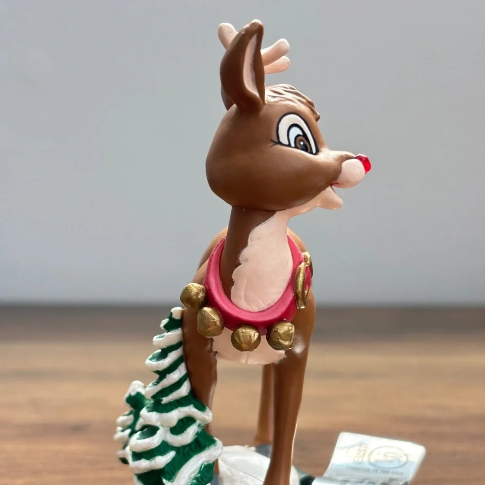 HALLMARK Christmas Ornament RUDOLPH THE RED NOSED REINDEER Collectors Club 1995